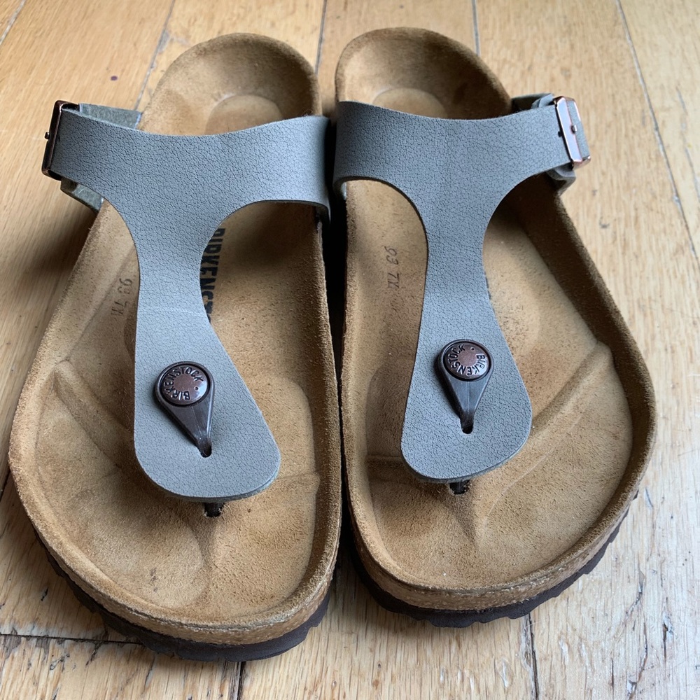 Birkenstock Gizeh Stone Size 38 Regular